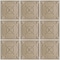 Ceilume Alexander 2ft x 2ft Latte Ceiling Tile V3-ALEX-22LAO - alternate 3